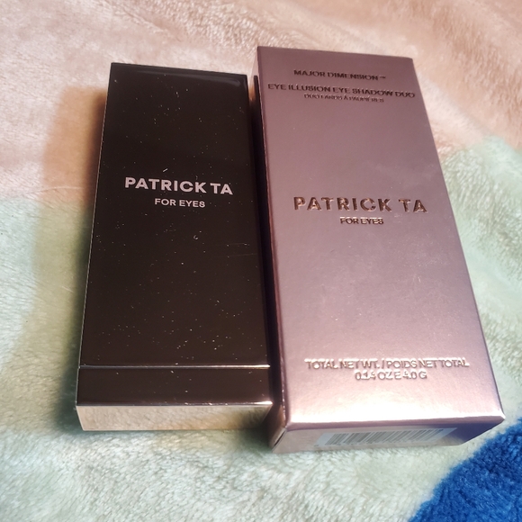 Patrick Ta Major Dimension Eye Illusion Eyeshadow Duo STILL AT THE CLUB. BNIB - Picture 5 of 7